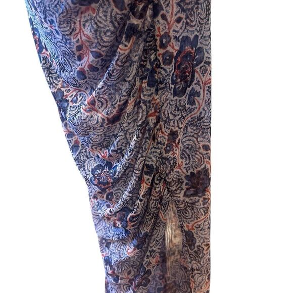 NWT MISA women's size‎ small Aries Midi dress with side cutout and slit - Picture 9 of 13